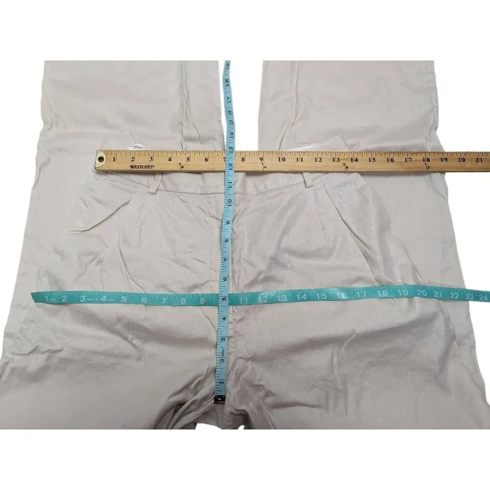Aritzia babaton sadiki linen blend pants size 12